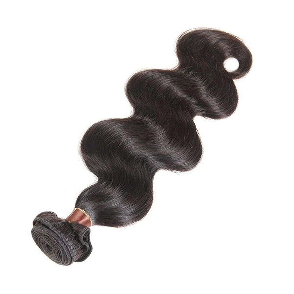 Body Wave  Hair 1 Bundle 9A Brazilian Human Hair Natural Color