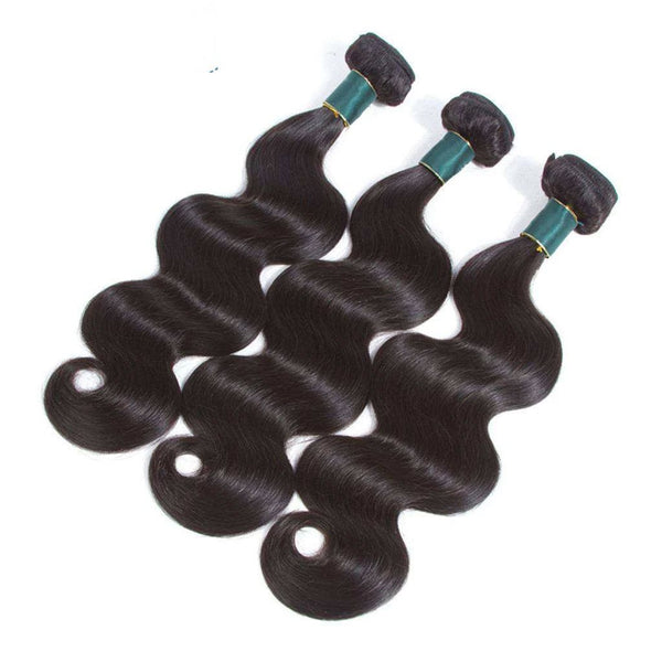 10A Body Wave Hair 4 Bundles With Closure Natural Color - edmundhair.com