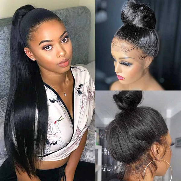 Flash Sale 360 HD Lace Frontal Wig 180% Density 100% Human Hair