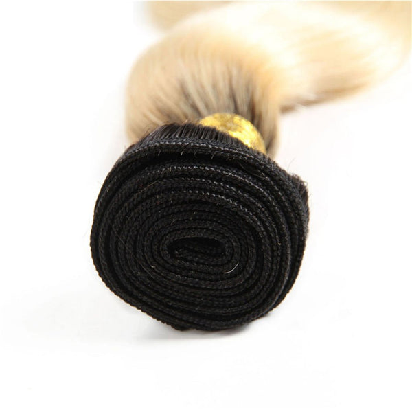 3 Bundles 1b/613 Ombr¨¦ Blonde Hair Body Wave Brazilian Human Hair - edmundhair.com