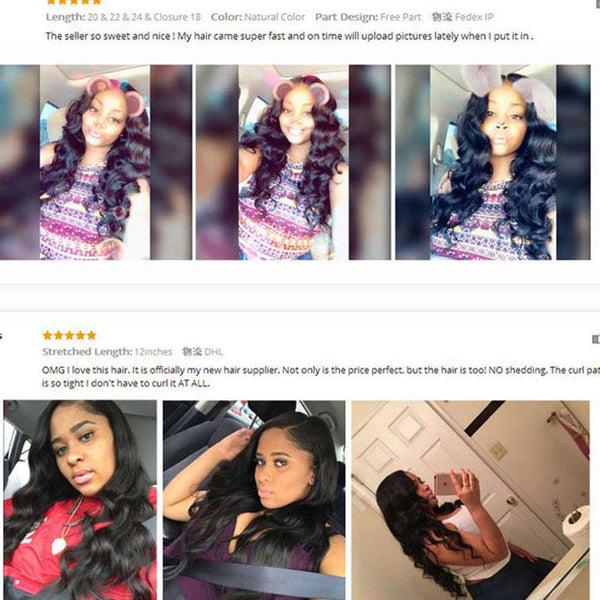 3 Bundles 9A Loose Deep Wave Human Hair Bundles Natural Color - edmundhair.com