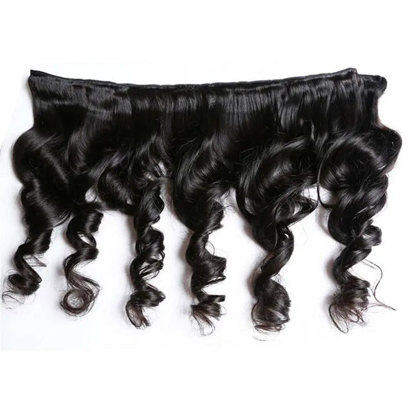 3 Bundles 9A Loose Wave Human Hair Bundles Natural Color - edmundhair.com