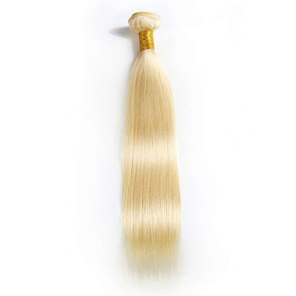 4 Bundles 613 Honey Blonde Straight Brazilian Human Hair Bundles - edmundhair.com