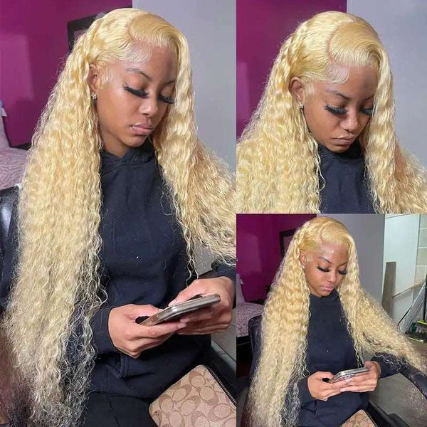 BOGO 613 Blonde 13X4 Transparent HD Lace Front Wigs