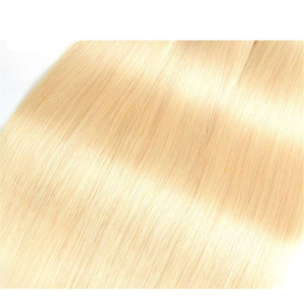 Honey Blonde 3 Bundles Straight Brazilian Human Hair Bundles