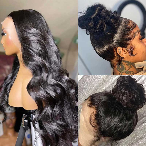 Flash Sale 360 HD Lace Frontal Wig 180% Density 100% Human Hair