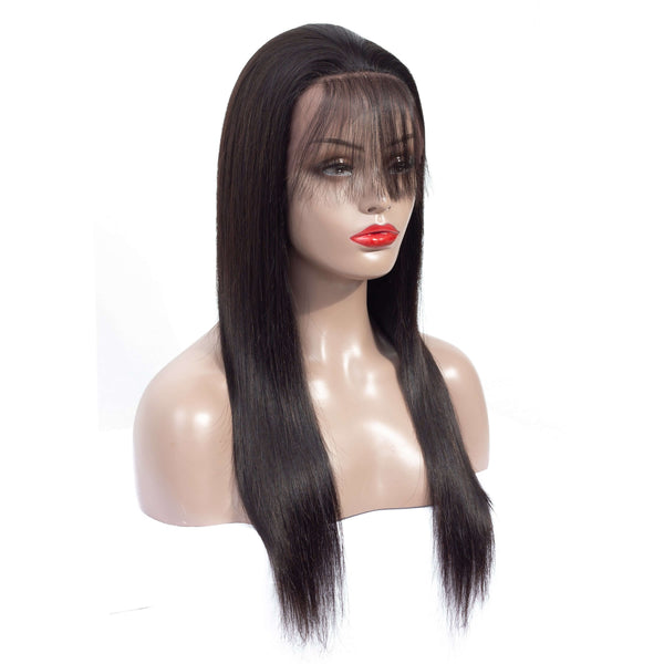 Straight 13*6 Lace Front Wig Lace Frontal 180% 250% Density Brazilian Human Hair