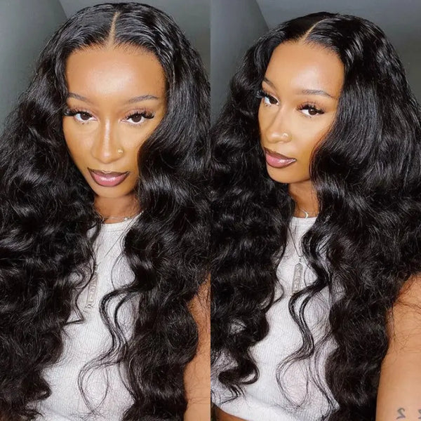 Flash Sale 6x6 Transparent Lace Closure Wig Affordable Human Hair Wig 22 Inch