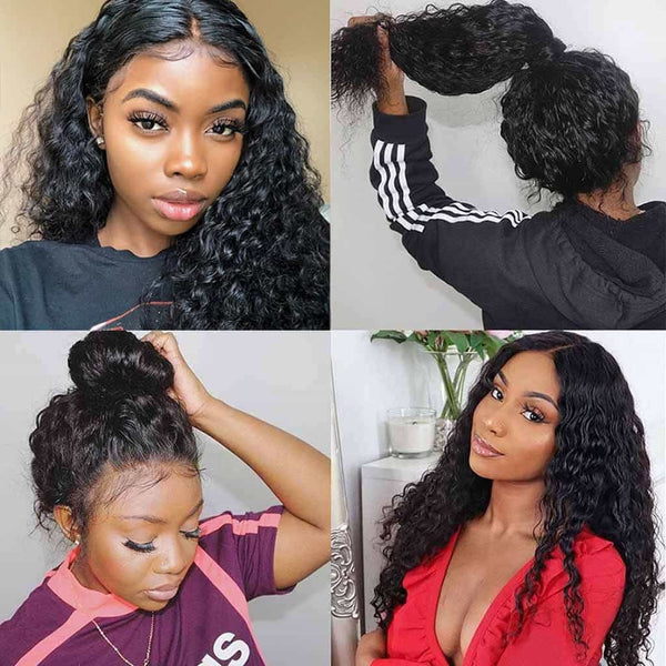 Clearance Sale 13x6 Lace Frontal Deep Wave Wigs 150% Density