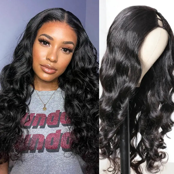 Glueless V Part 0 Skill Needed Wig Beginner Friendly Natural Scalp Curly Human Hair Upgrade Thin Part Wig Without Leave out