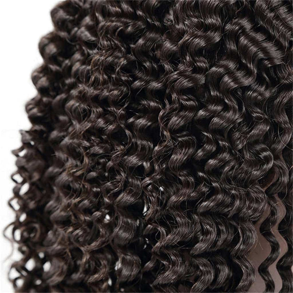 Full Lace Afro Curl Wig Brazilian Virgin Hair Kinky Curly  180% Density